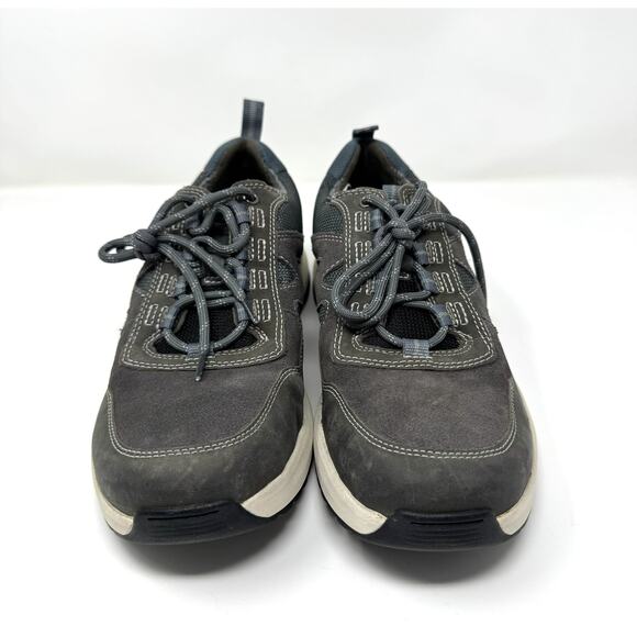 Clarks Men's Wellman Trail AP Oxford, Grey Combi, Size 10 - Picture 2 of 7